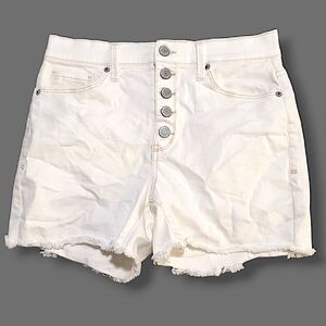 Mudd Women's Shorts White Size 5
